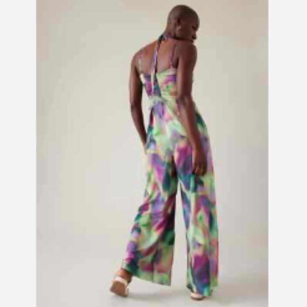 Athleta Alicia Keys Enlighten Multicolor Jumpsuit 18 - Picture 5 of 14